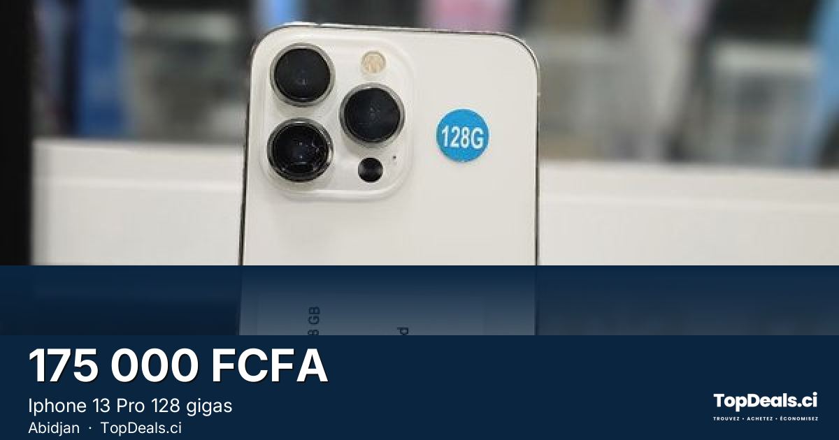 Aperçu du partage – Iphone 13 Pro 128 gigas