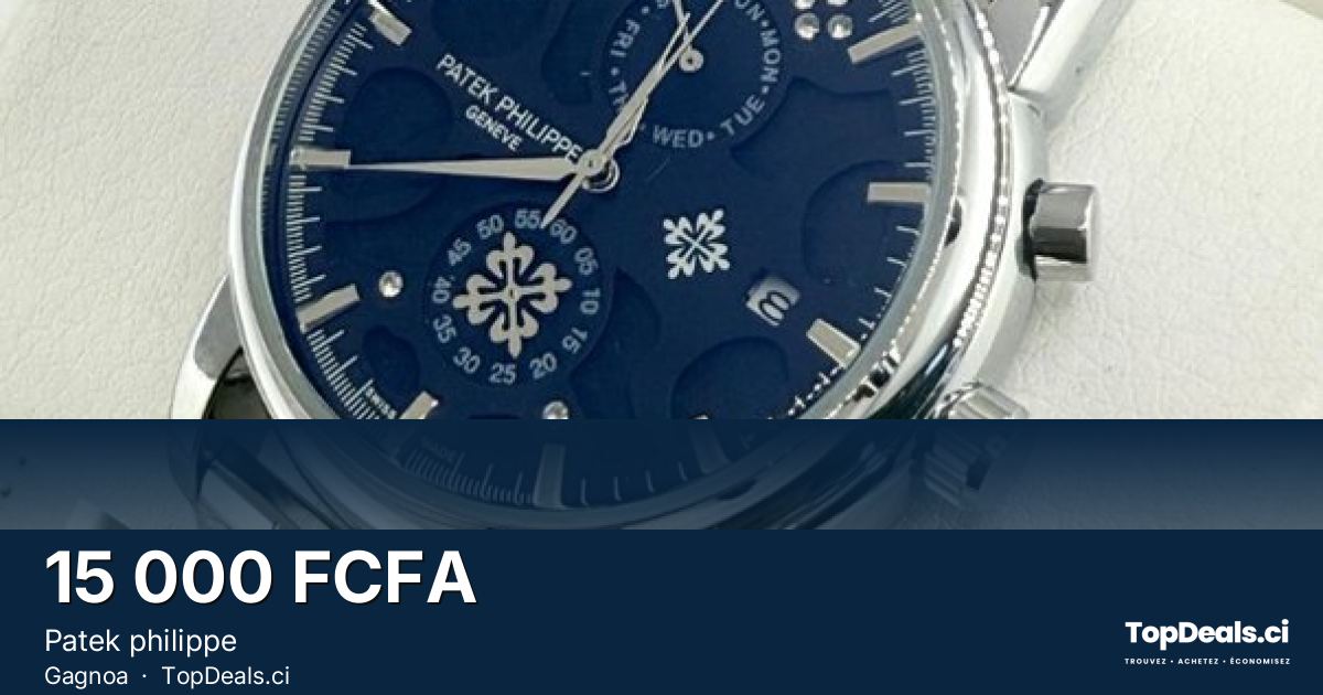 Aperçu du partage – Patek philippe