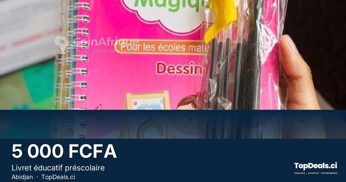 Aperçu du partage – Livret éducatif préscolaire