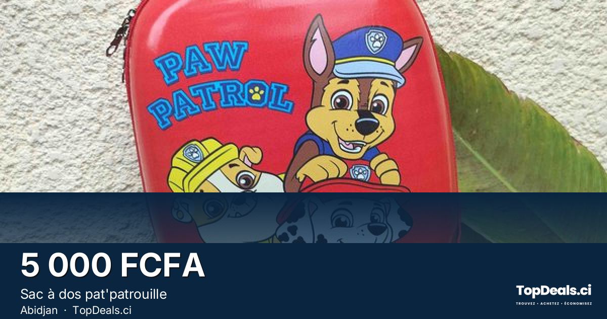 Aperçu du partage – Sac à dos pat'patrouille