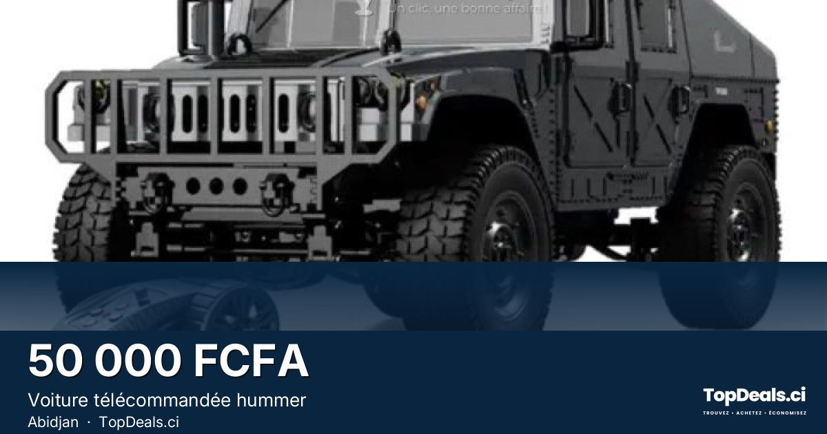 Aperçu du partage – Voiture télécommandée hummer