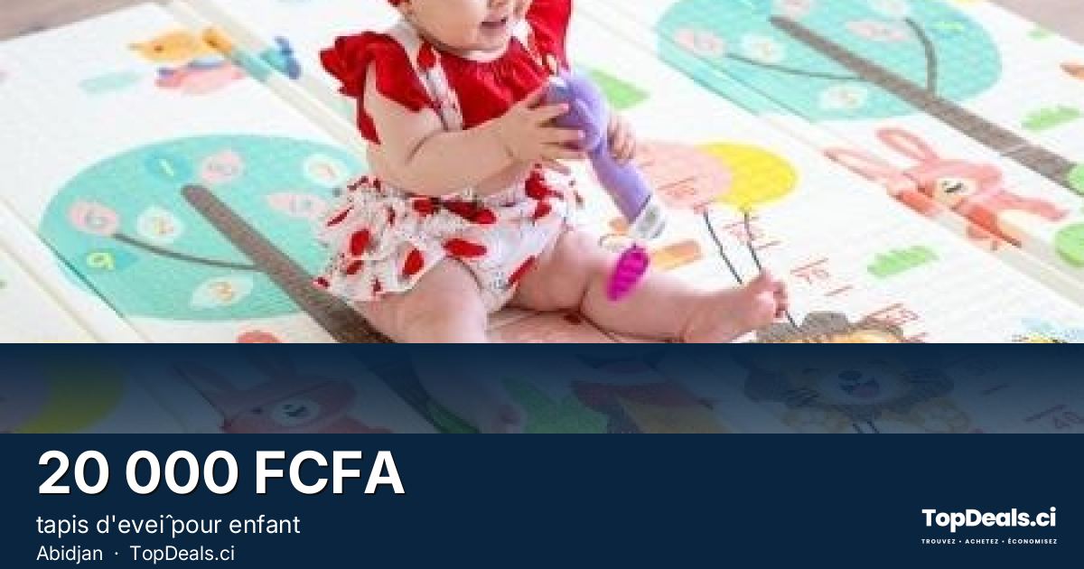 Aperçu du partage – tapis d'eveî pour enfant