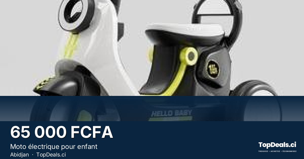 Aperçu du partage – Moto électrique pour enfant