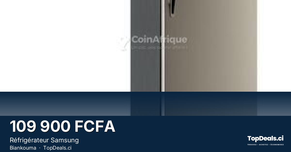 Aperçu du partage – Réfrigérateur Samsung
