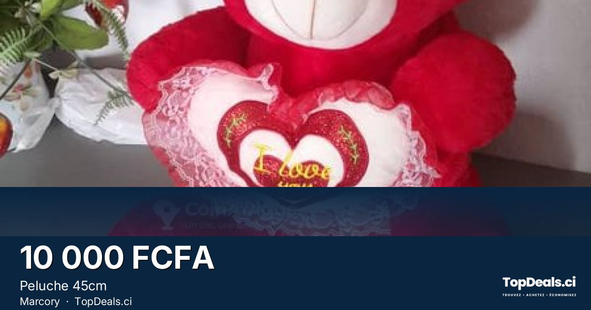 Aperçu du partage – Peluche 45cm