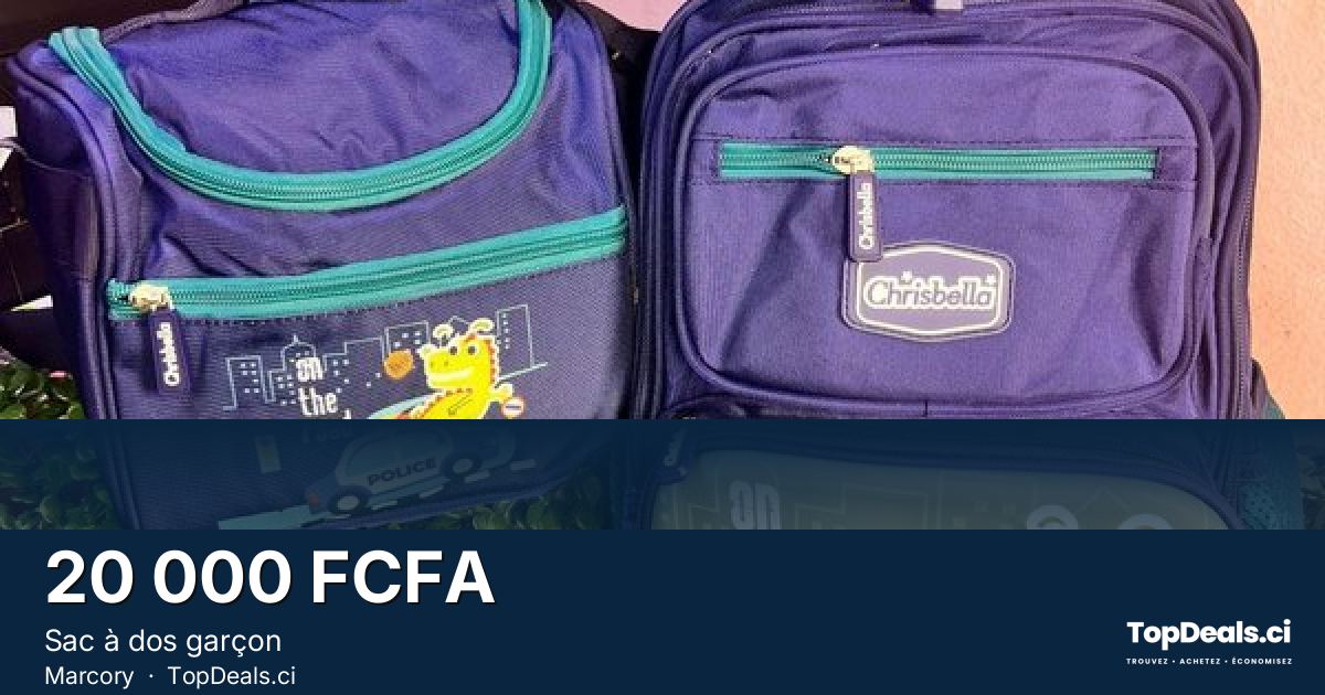 Aperçu du partage – Sac à dos garçon
