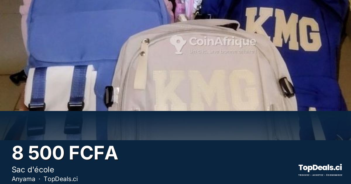 Aperçu du partage – Sac d'école