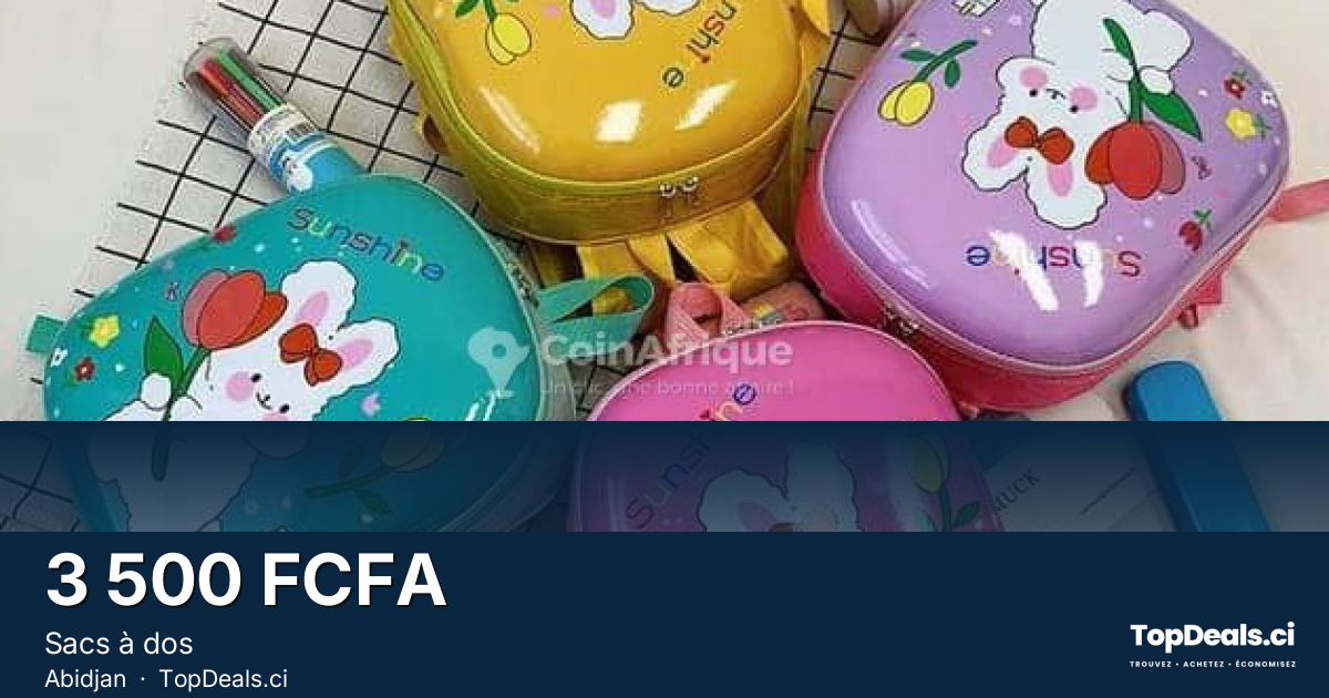 Aperçu du partage – Sacs à dos