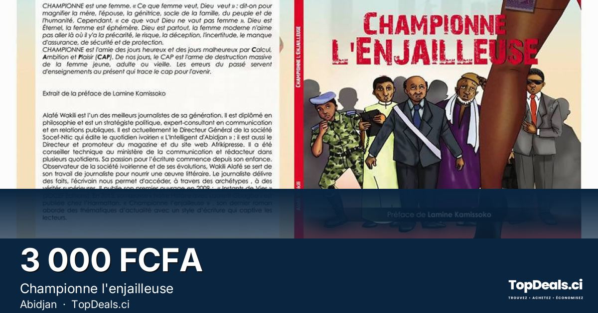 Aperçu du partage – Championne l'enjailleuse