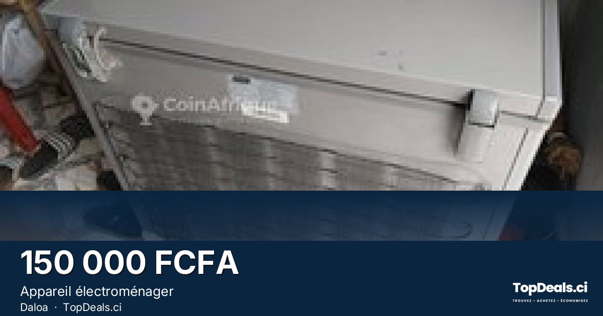 Aperçu du partage – Appareil électroménager
