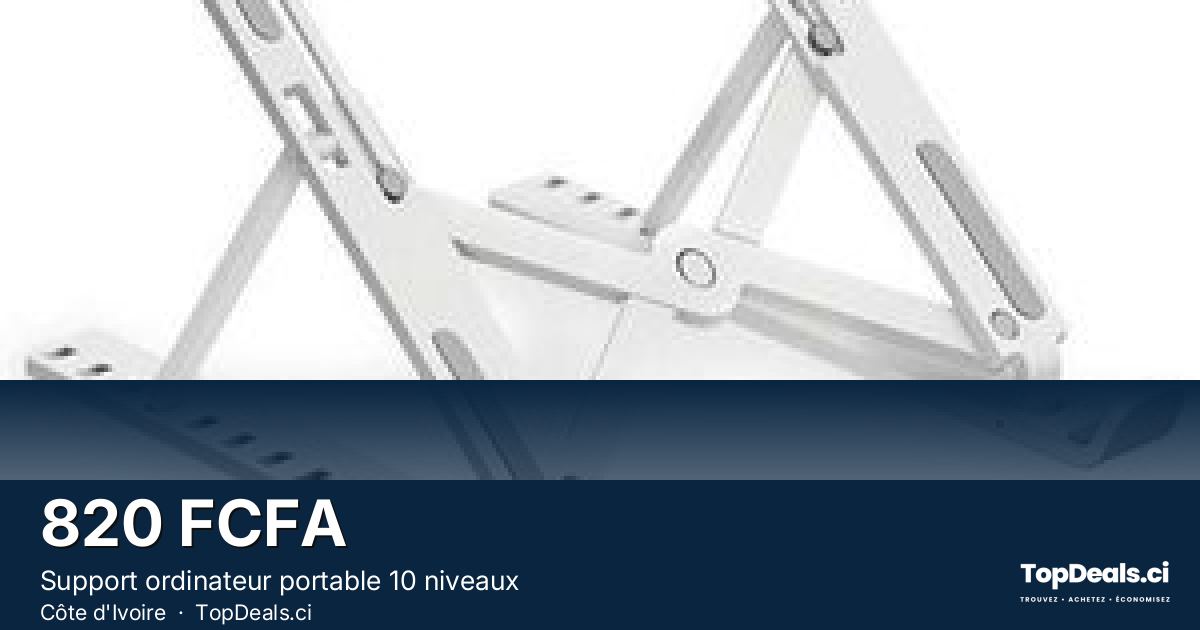 Aperçu du partage – Support ordinateur portable 10 niveaux