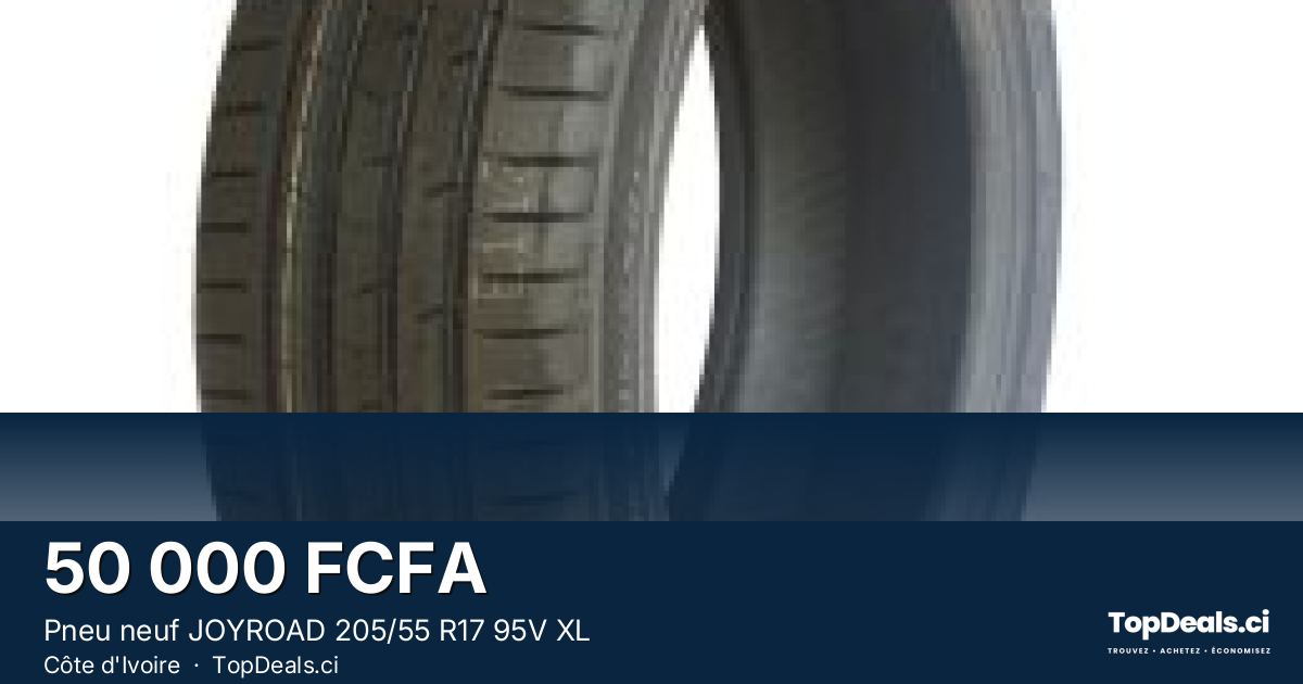 Aperçu du partage – Pneu neuf JOYROAD 205/55 R17 95V XL