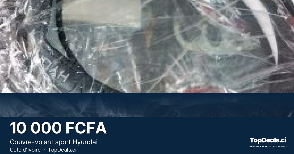 Aperçu du partage – Couvre-volant sport Hyundai
