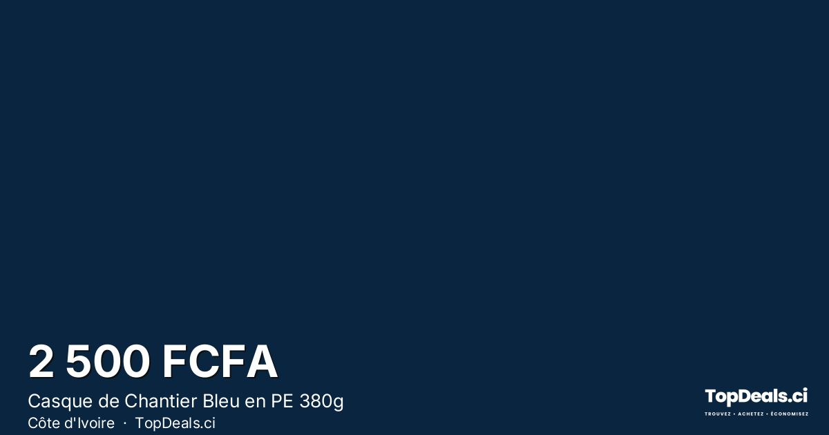 Aperçu du partage – Casque de Chantier Bleu en PE 380g
