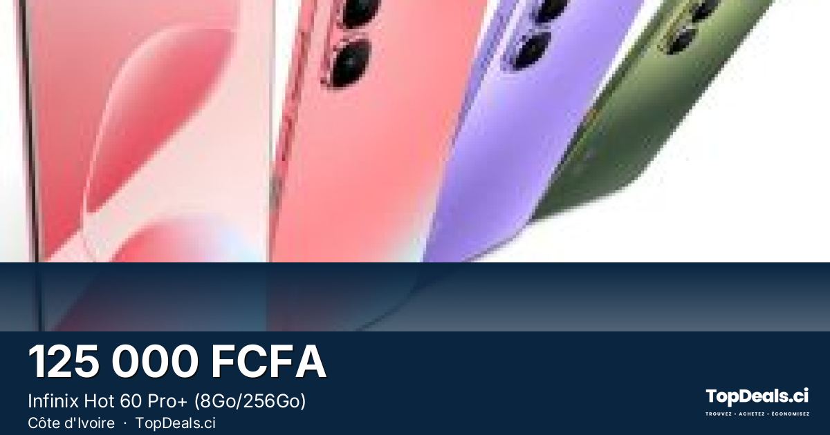 Aperçu du partage – Infinix Hot 60 Pro+ (8Go/256Go)