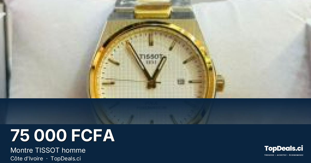 Aperçu du partage – Montre TISSOT homme