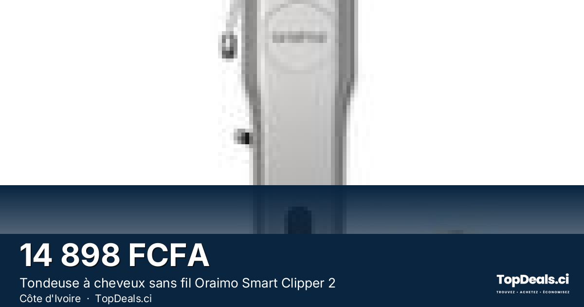 Aperçu du partage – Tondeuse à cheveux sans fil Oraimo Smart Clipper 2