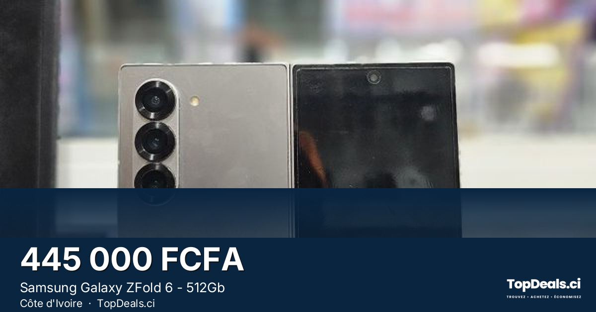 Aperçu du partage – Samsung Galaxy ZFold 6 - 512Gb