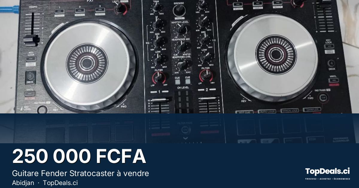 Aperçu du partage – Guitare Fender Stratocaster à vendre
