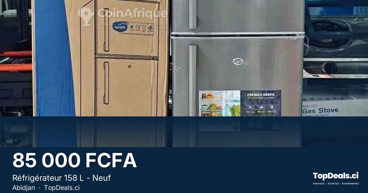 Aperçu du partage – Réfrigérateur 158 L - Neuf