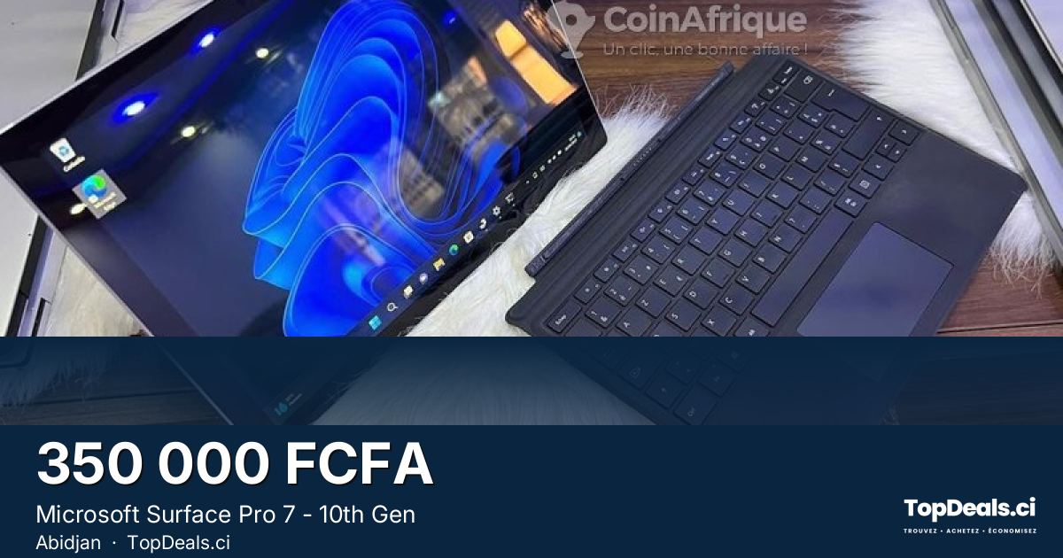 Aperçu du partage – Microsoft Surface Pro 7 - 10th Gen