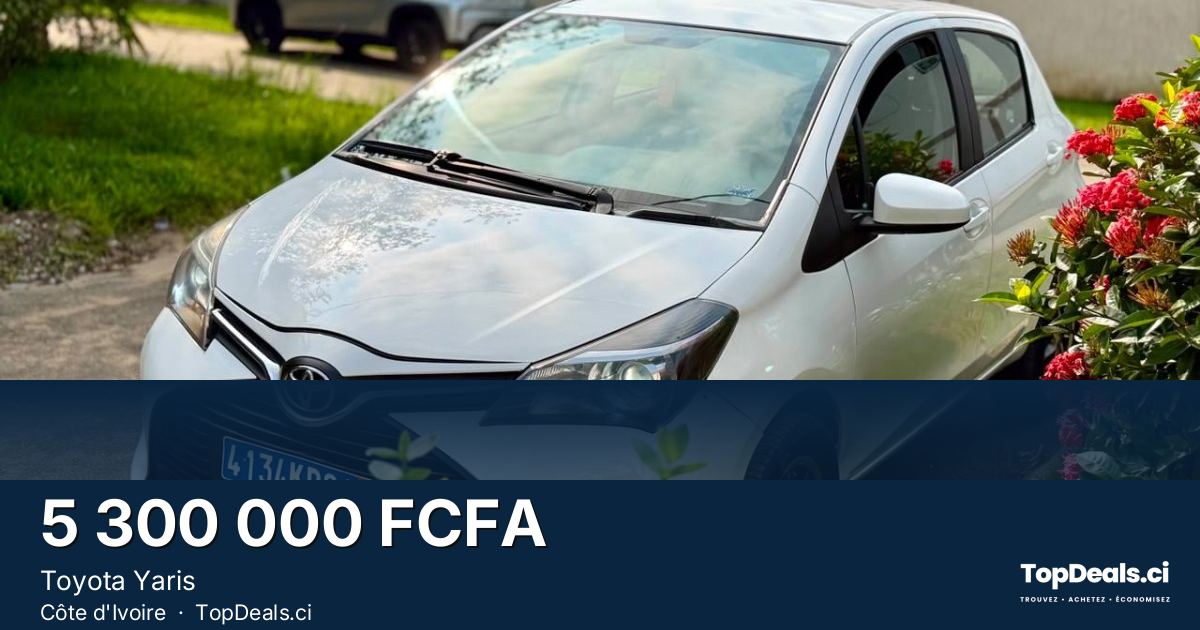 Aperçu du partage – Toyota Yaris