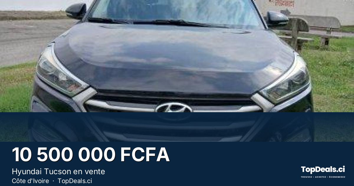 Aperçu du partage – Hyundai Tucson en vente