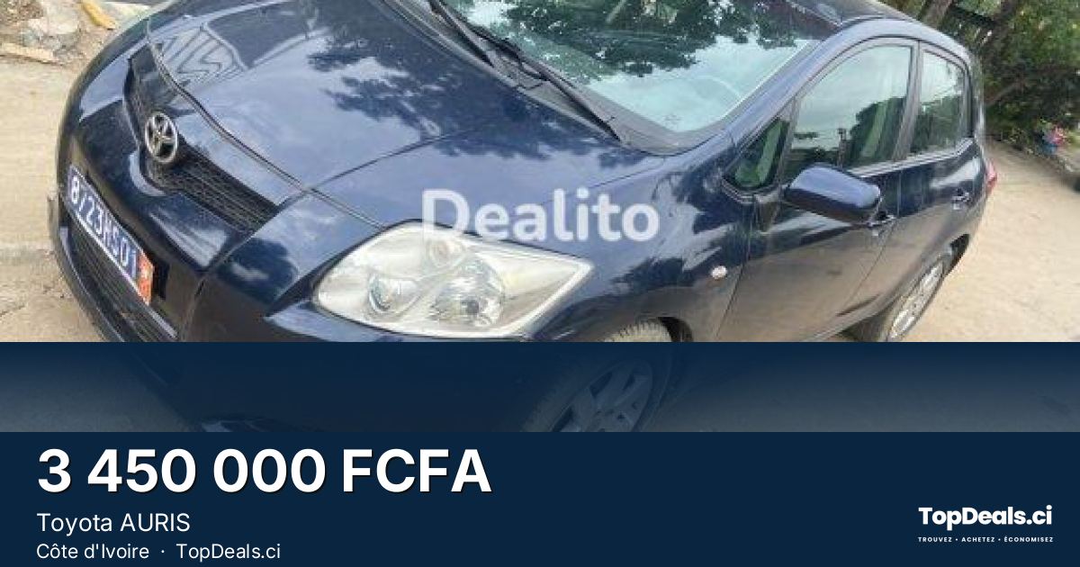 Aperçu du partage – Toyota AURIS