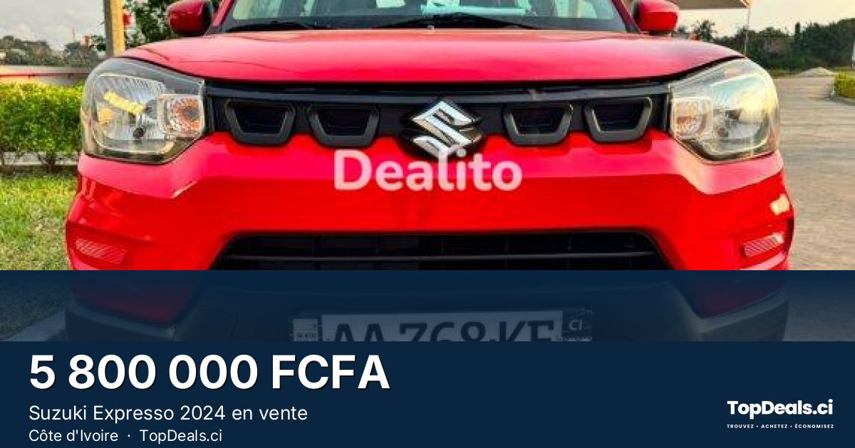 Aperçu du partage – Suzuki Expresso 2024 en vente