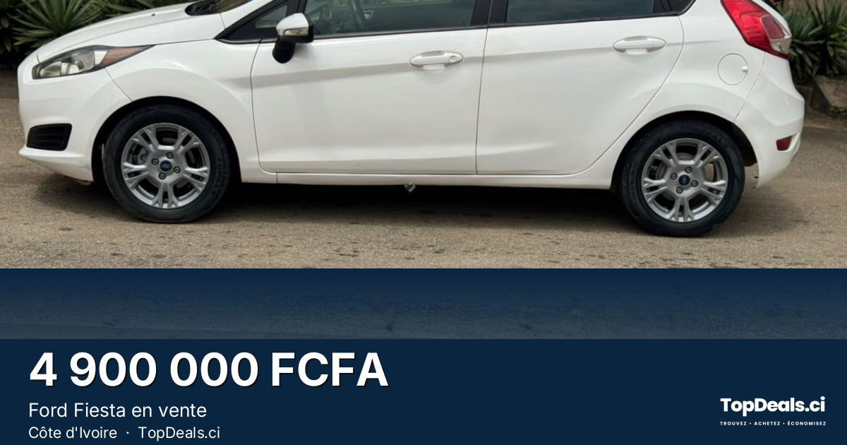 Aperçu du partage – Ford Fiesta en vente