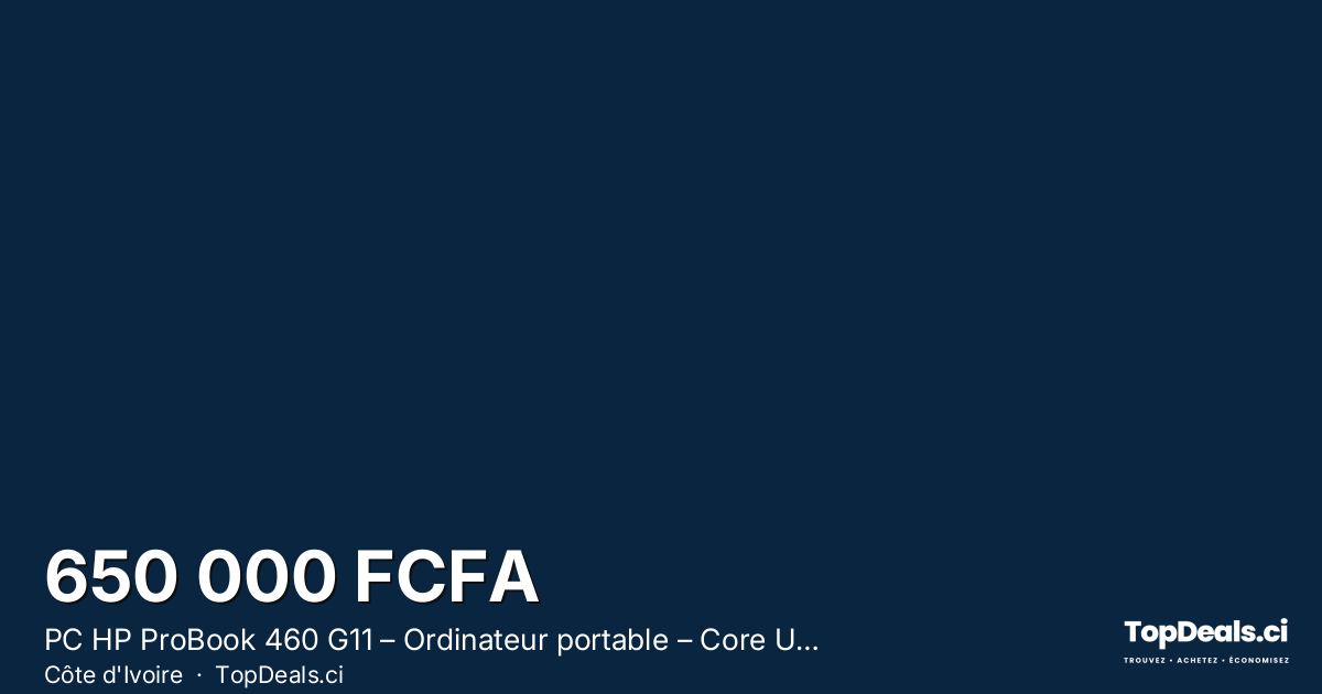 Aperçu du partage – PC HP ProBook 460 G11 – Ordinateur portable – Core Ultra 7 155U – 16Go RAM – Stockage 5