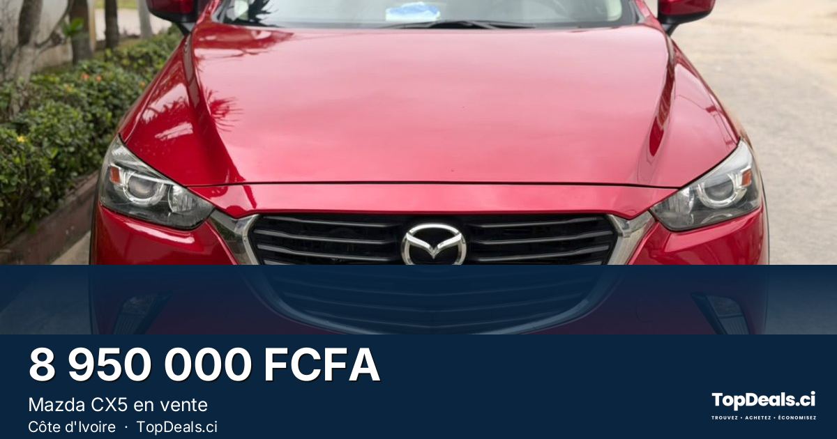 Aperçu du partage – Mazda CX5 en vente