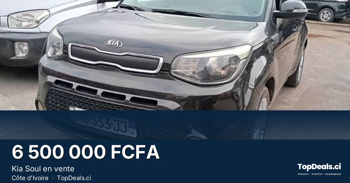 Aperçu du partage – Kia Soul en vente