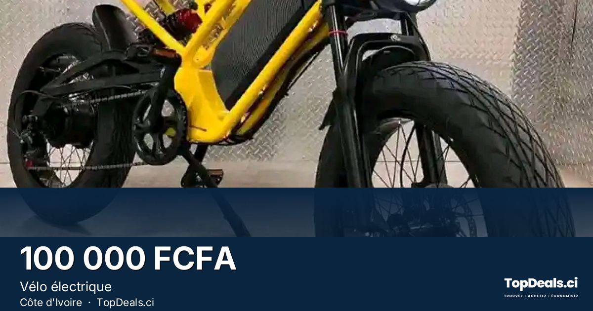 Aperçu du partage – Vélo électrique