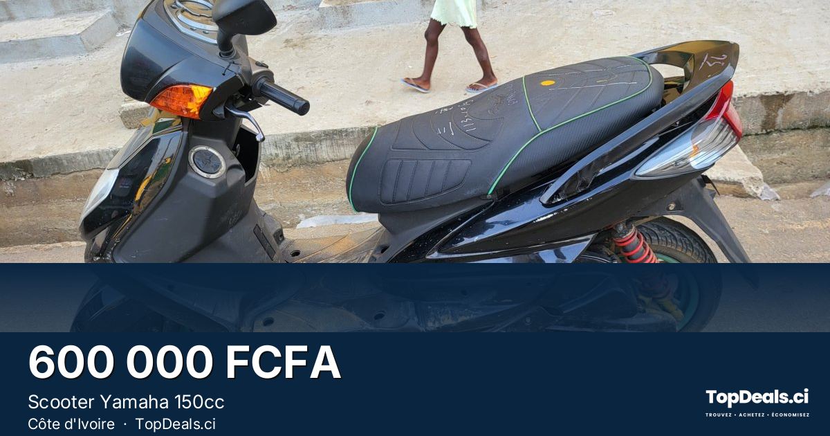 Aperçu du partage – Scooter Yamaha 150cc