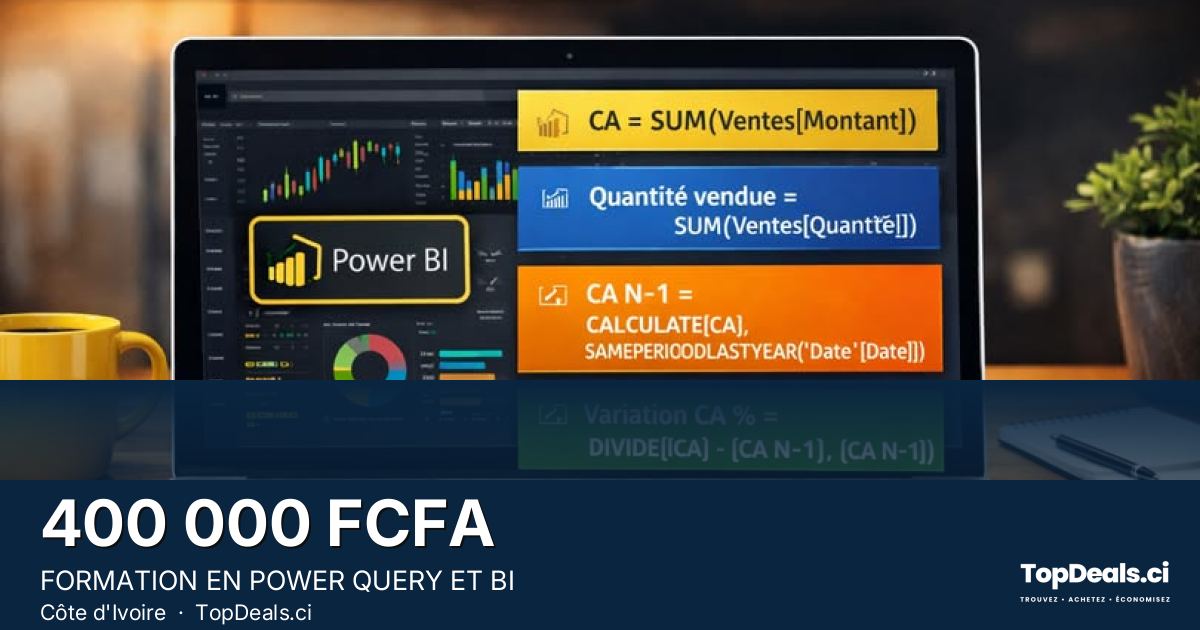 Aperçu du partage – FORMATION EN POWER QUERY ET BI