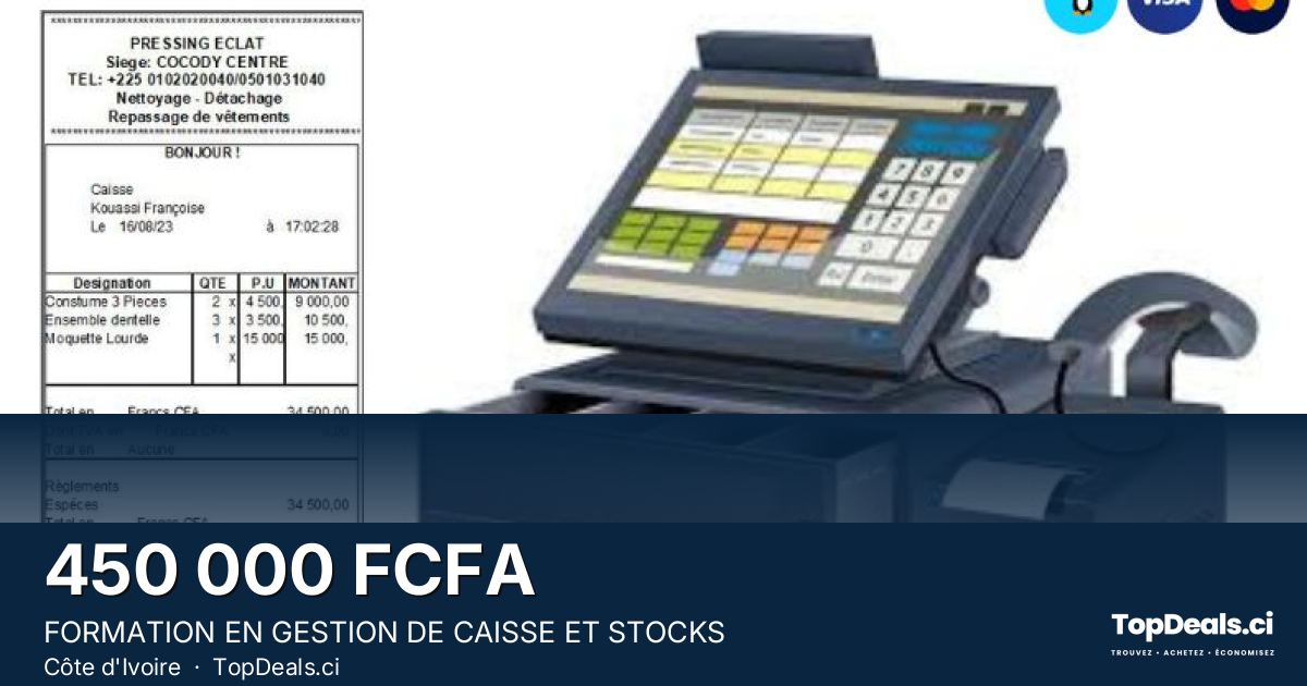 Aperçu du partage – FORMATION EN GESTION DE CAISSE ET STOCKS