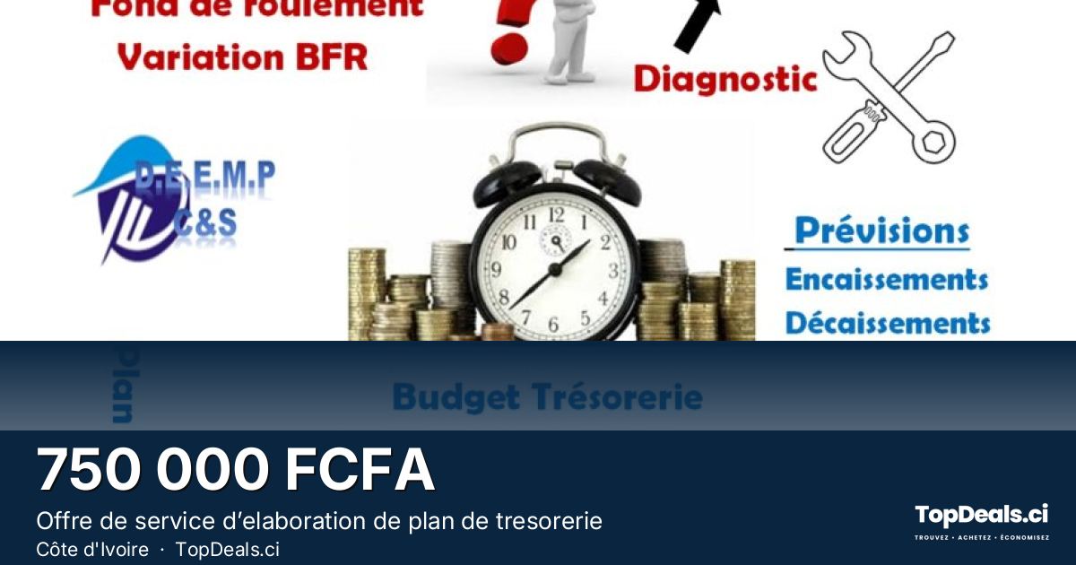 Aperçu du partage – Offre de service d’elaboration de plan de tresorerie