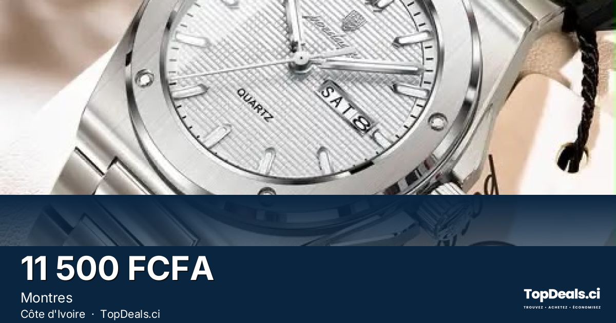 Aperçu du partage – Montres