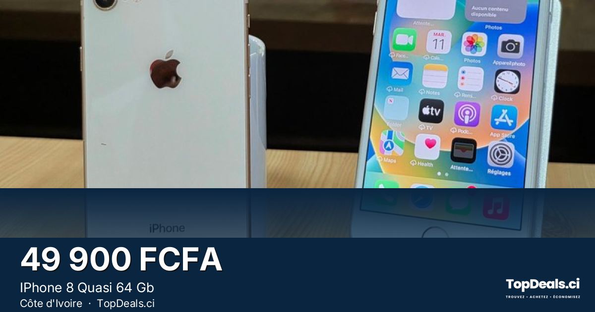 Aperçu du partage – IPhone 8 Quasi 64 Gb