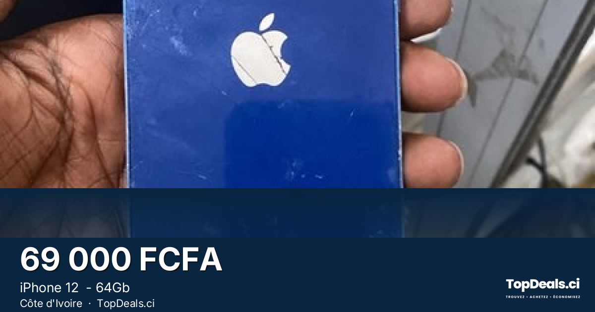 Aperçu du partage – iPhone 12  - 64Gb