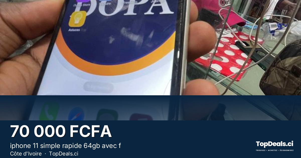 Aperçu du partage – iphone 11 simple rapide 64gb avec f