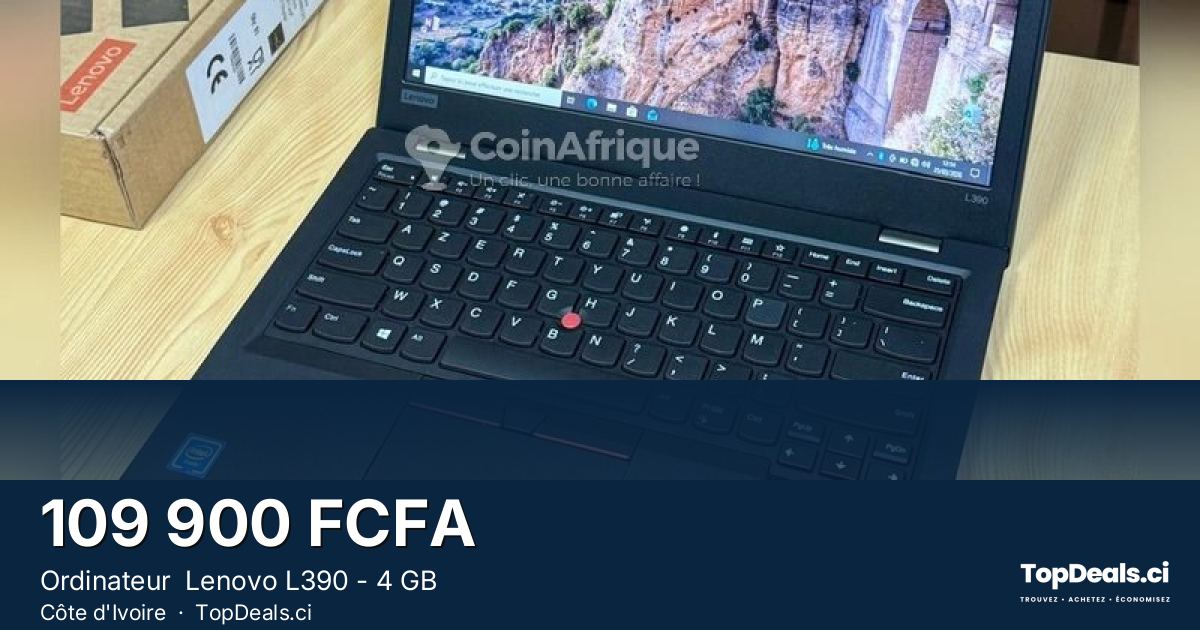 Aperçu du partage – Ordinateur  Lenovo L390 - 4 GB