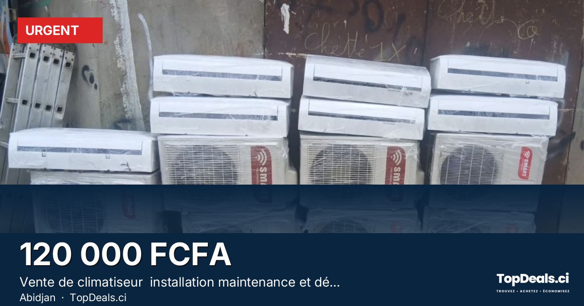 Aperçu du partage – Vente de climatiseur  installation maintenance et dépannage