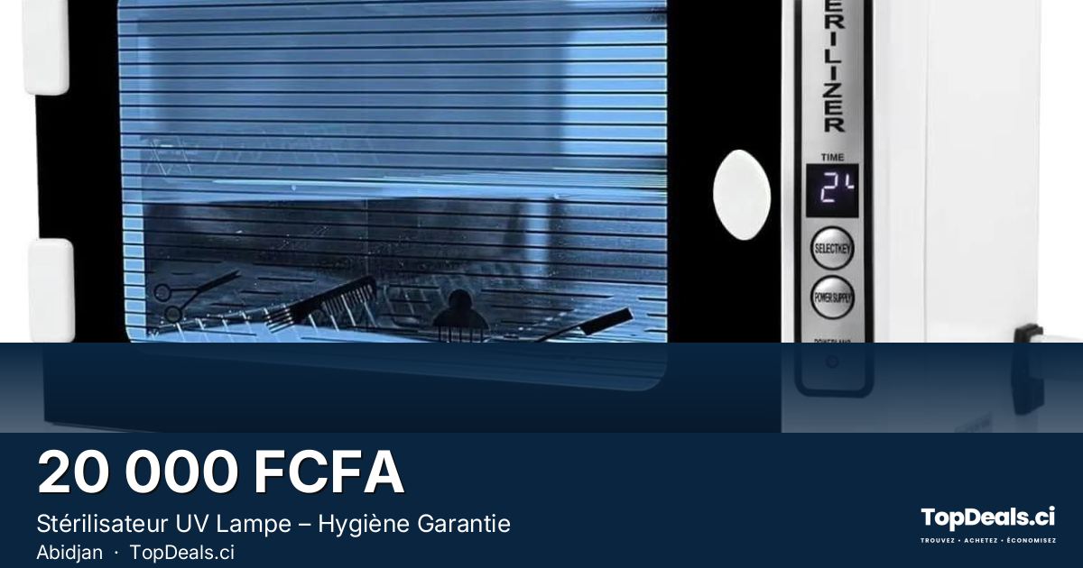 Aperçu du partage – Stérilisateur UV Lampe – Hygiène Garantie
