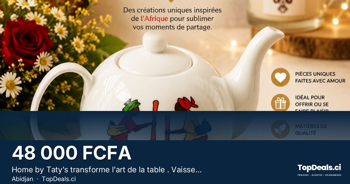 Aperçu du partage – Home by Taty’s transforme l’art de la table . Vaisselle orné de motif 