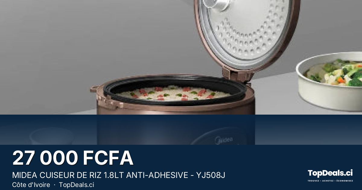 Aperçu du partage – MIDEA CUISEUR DE RIZ 1.8LT ANTI-ADHESIVE - YJ508J