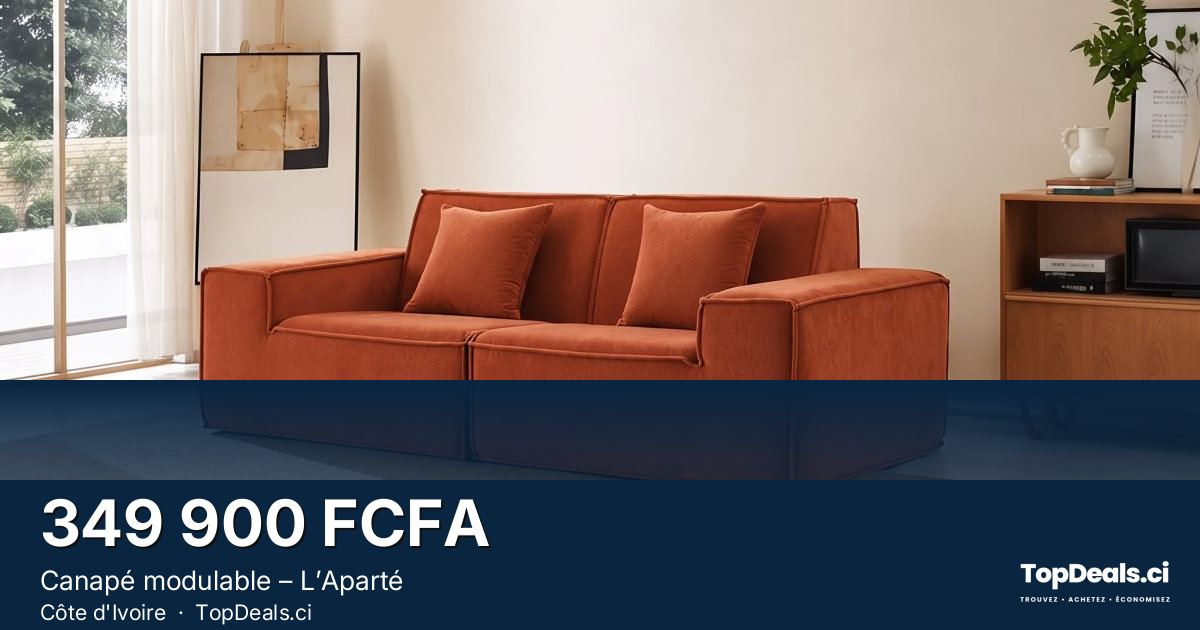 Aperçu du partage – Canapé modulable – L’Aparté