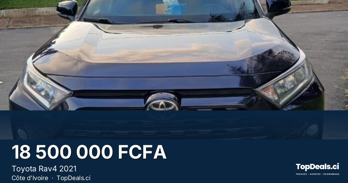 Aperçu du partage – Toyota Rav4 2021