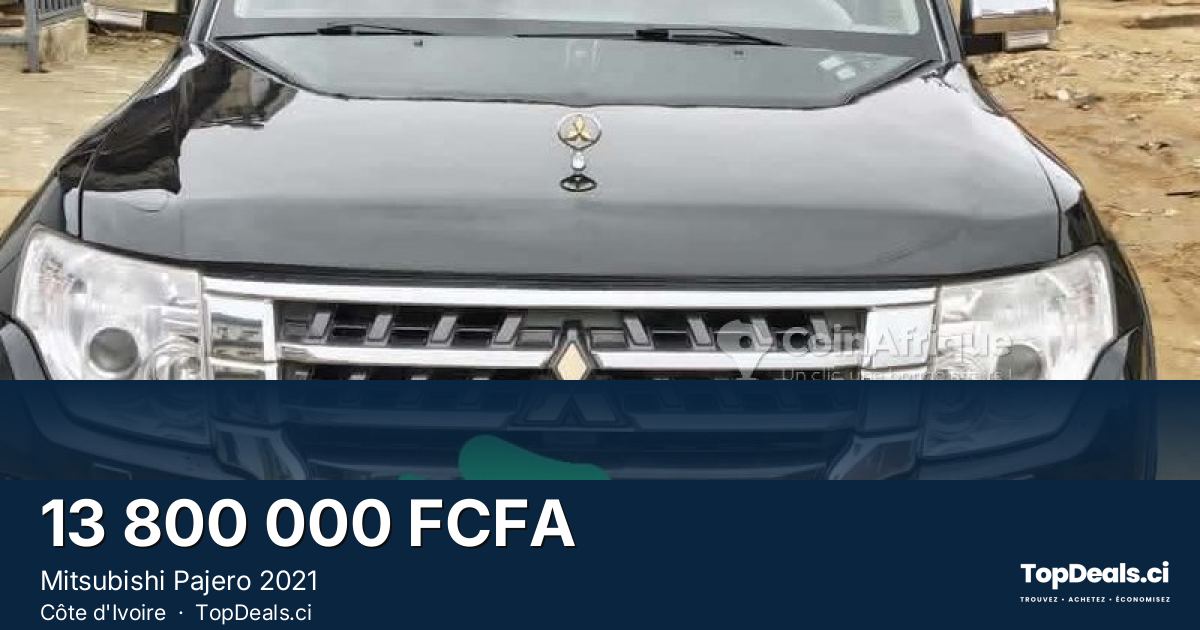 Aperçu du partage – Mitsubishi Pajero 2021